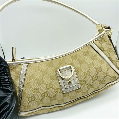 gucci baguette handbag|authentic Gucci shoulder bag.